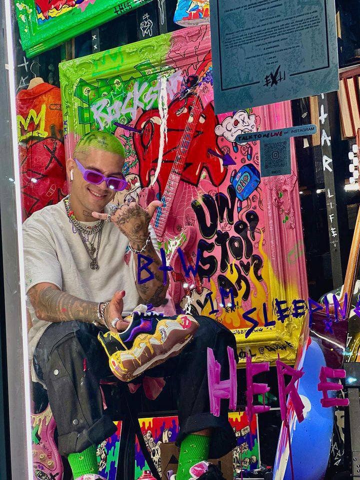 “I’M ART” a REAL art installation by EXTi, storming Miami Art Basel 2023.