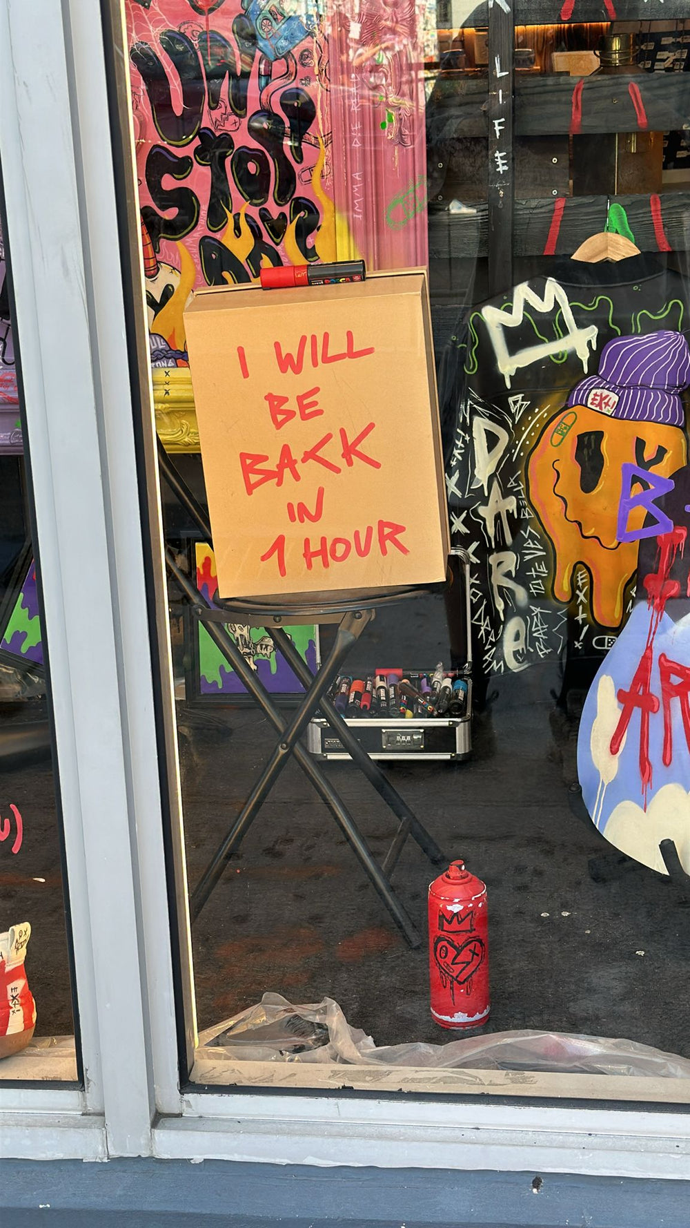 “I’M ART” a REAL art installation by EXTi, storming Miami Art Basel 2023.