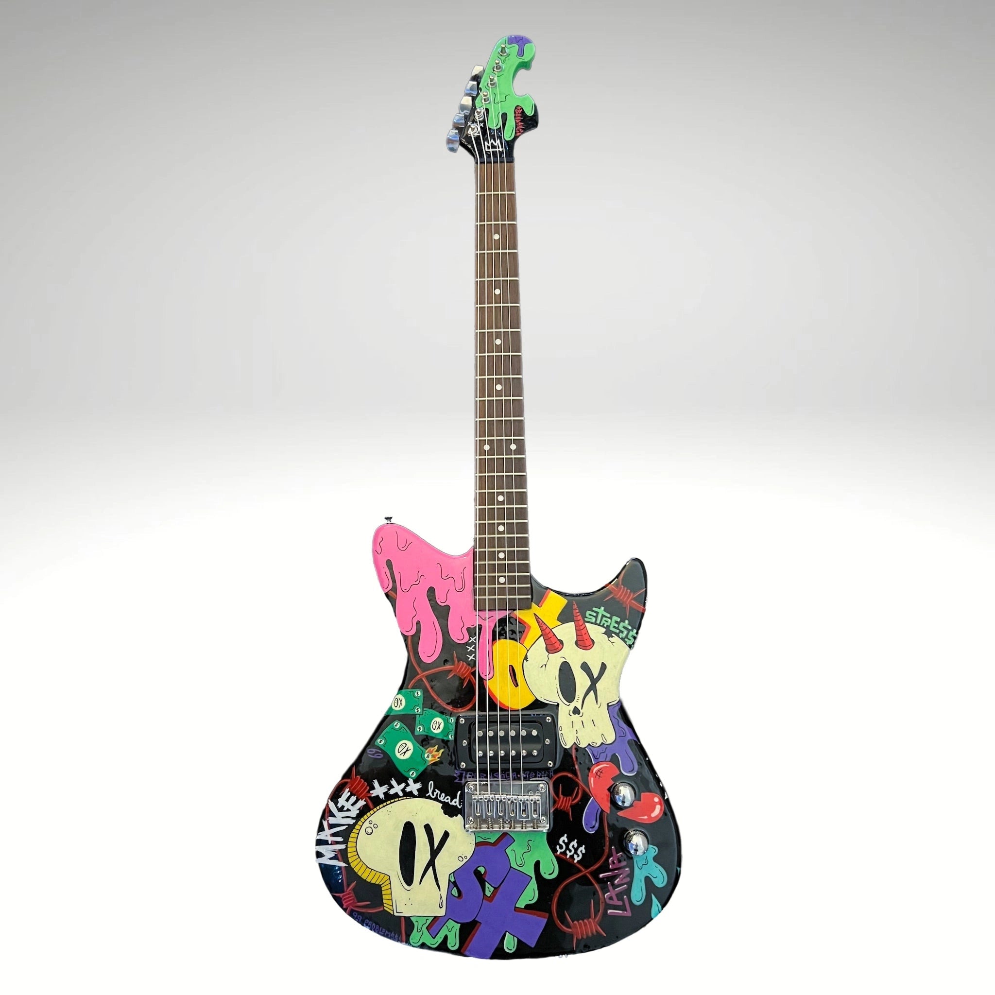 Stre$$$ed Strings Electric Guitar by EXTi – EXTi Store