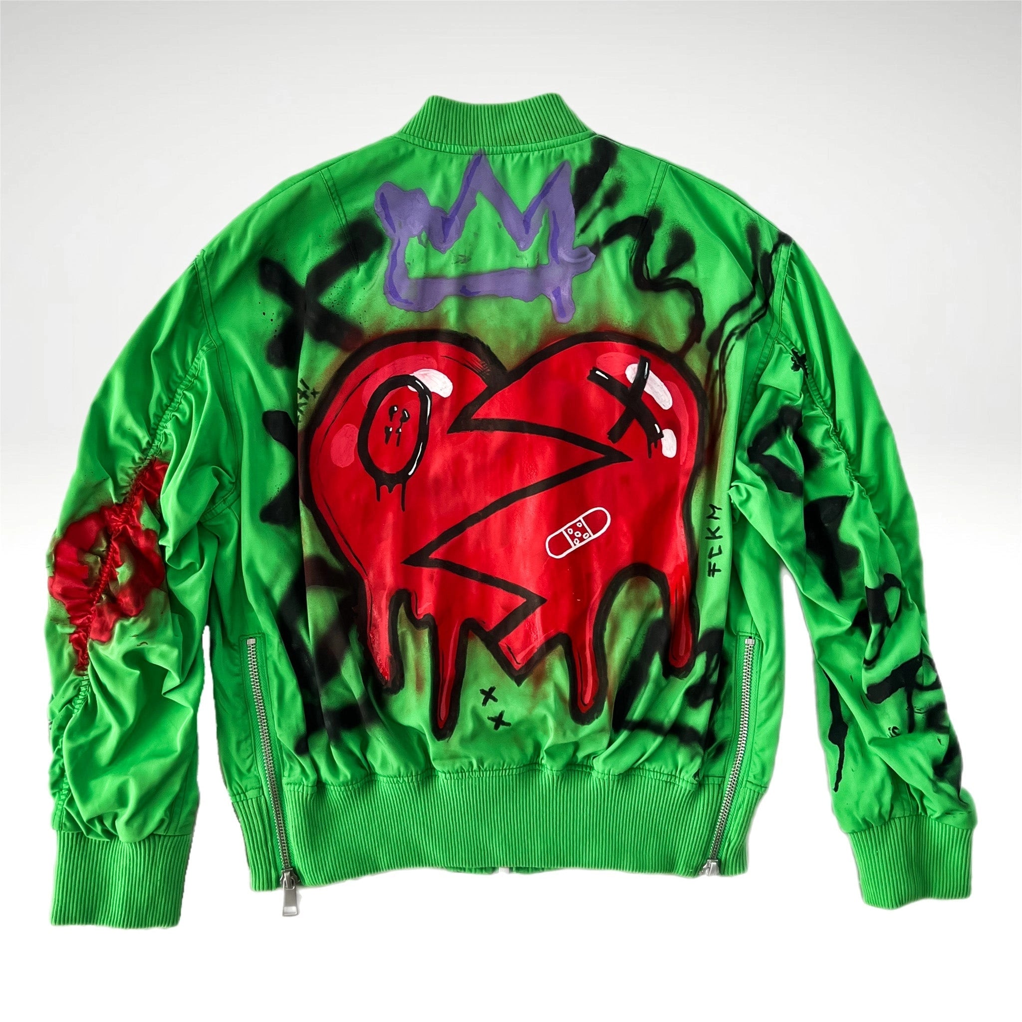 Green Game Over Jacket by EXTi – EXTi Store